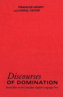 Discourses of Domination - Henry, Frances; Tator, Carol
