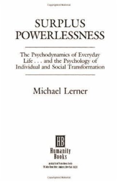 Surplus Powerlessness - Lerner, Michael