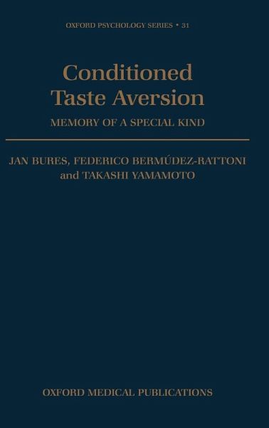 Conditioned Taste Aversion - Memory of a Special Kind Conditioned Taste Aversion - Memory of a Special Kind