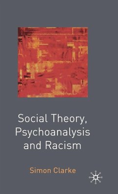 Cover Social Theory, Psychoanalysis and Racism