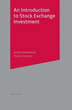 An Introduction to Stock Exchange Investment - Rutterford, Janette;Davison, Marcus