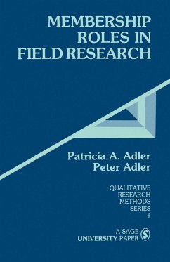 Membership Roles in Field Research - Adler, Peter; Adler, Patricia A.