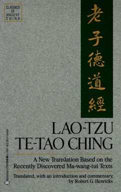 Lao-Tzu: Te-Tao Ching - Henricks, Robert G.