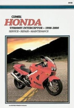 Honda VF800FI Interceptor Motorcycle (1998-2000) Service Repair Manual - Haynes Publishing
