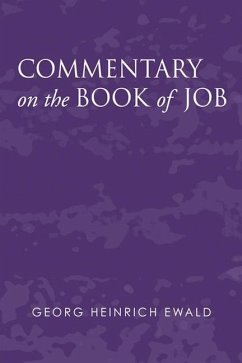 Commentary on the Book of Job - Ewald, Georg Heinrich