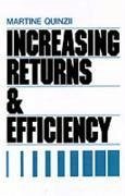 Increasing Returns & Efficiency - Quinzii, Martine