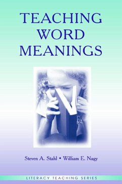 Teaching Word Meanings - Stahl, Steven A; Nagy, William E