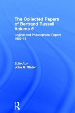 The Collected Papers of Bertrand Russell, Volume 6 - Frohmann, Bernd / Slater, John (eds.)