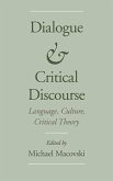 Dialogue and Critical Discourse Dialogue and Critical Discourse