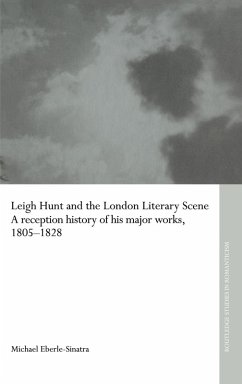 Cover Leigh Hunt and the London Literary Scene