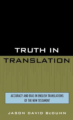 Truth in Translation - Beduhn, Jason David