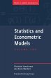 Statistics and Econometric Models - Bild 1