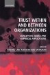 Trust Within and Between Organizations - Bild 1