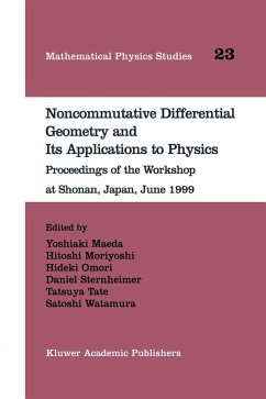 Noncommutative Differential Geometry and Its Applications to Physics - Maeda