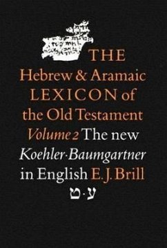 The Hebrew and Aramaic Lexicon of the Old Testament - Koehler, Ludwig; Baumgartner, Walter