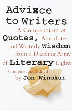 Advice to Writers - Winokur, Jon