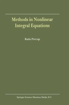 Methods in Nonlinear Integral Equations - Precup, R.