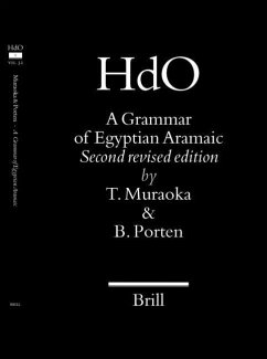 A Grammar of Egyptian Aramaic - Muraoka, Takamitsu; Porten, Bezalel