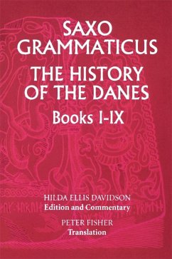 Saxo Grammaticus: The History of the Danes, Books I-IX - Davidson, Hilda R Ellis
