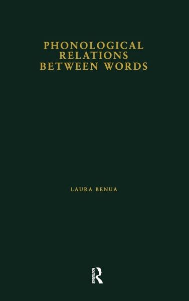 Phonological Relations Between Words