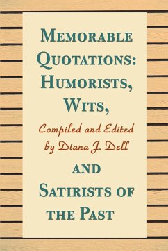 Humorists, Wits, and Satirists of the Past