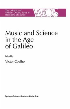 Music and Science in the Age of Galileo - Coelho, V. (Hrsg.)