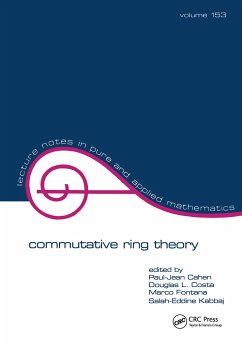 Commutative Ring Theory - Cahen, Paul-Jean; Cahen; International Conference on Commutative