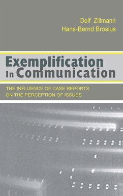 Exemplification in Communication - Zillmann, Dolf; Brosius, Hans-Bernd