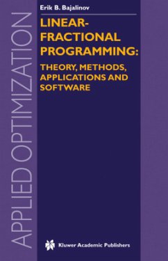 Linear-Fractional Programming Theory, Methods, Applications and Software - Bajalinov, E. B.