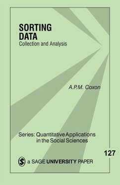 Sorting Data - Coxon, Anthony Peter MacMillan; Coxon, A. P. M.