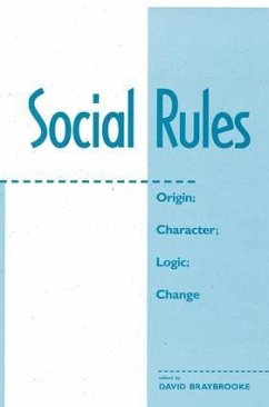 Social Rules - Braybrooke, David