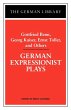 German Expressionist Plays - Bild 1