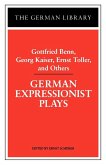 German Expressionist Plays