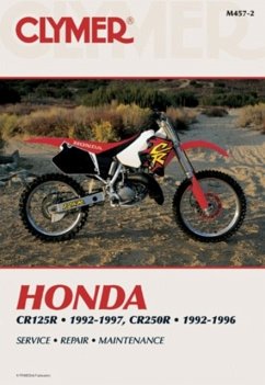 Honda CR125R (1992-1997) & CR250R (1992-1996) Motorcycle Service Repair Manual - Haynes Publishing