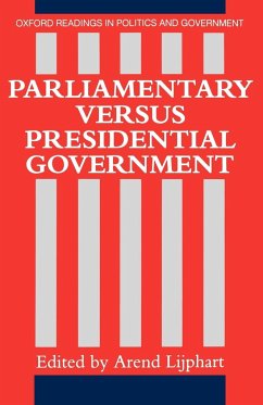 Parliamentary Versus Presidential Government - Lijphart, Arend