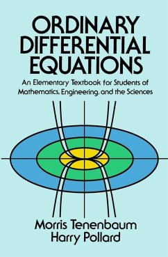 Ordinary Differential Equations - Tenenbaum, Morris; Pollard, Harry