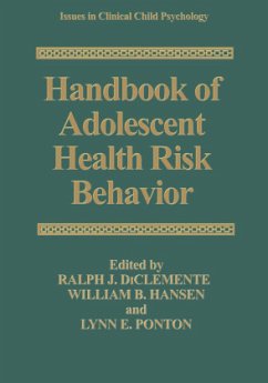 Handbook of Adolescent Health Risk Behavior - DiClemente