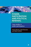 Power, participation and political renewal