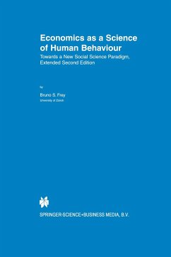 Economics as a Science of Human Behaviour - Frey, Bruno S.