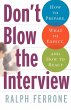 Don't Blow the Interview - Bild 1