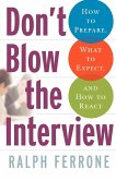 Don't Blow the Interview