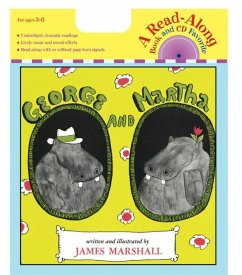 George and Martha Book & CD - Marshall, James