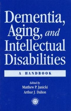 Dementia and Aging Adults with Intellectual Disabilities - Janicki, Matthew P. (ed.)