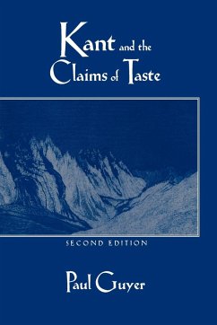 Kant and the Claims of Taste - Guyer, Paul