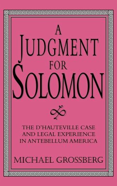 A Judgment for Solomon - Grossberg, Michael