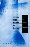 After the Death of Poetry: Poet and Audience in Contemporary America