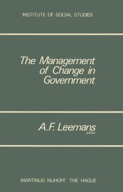 Cover The Management of Change in Government