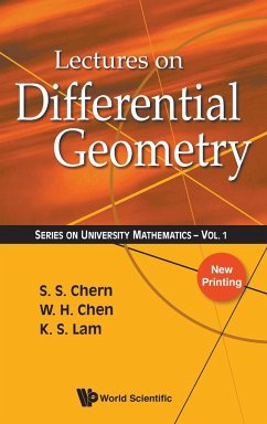 LECTURES ON DIFFERENTIAL GEOMETRY (V1) - S S Chern, W H Chen & K S Lam