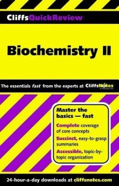 Biochemistry II: CliffsNotes Quick Review - Schmidt, Frank