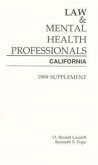 Law and Mental Health Professionals: California: Supplement